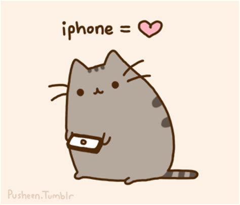 pusheen the cat animal comic gif | WiffleGif