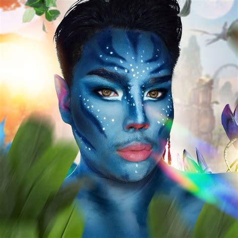 Avatar Makeup | Avatar makeup, Avatar, Creative makeup looks