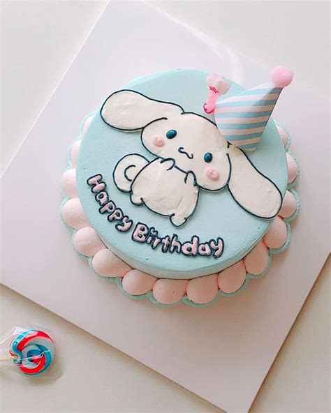 Cinnamoroll cake | Hello kitty cake, Birthday cake kids, Cake designs birthday