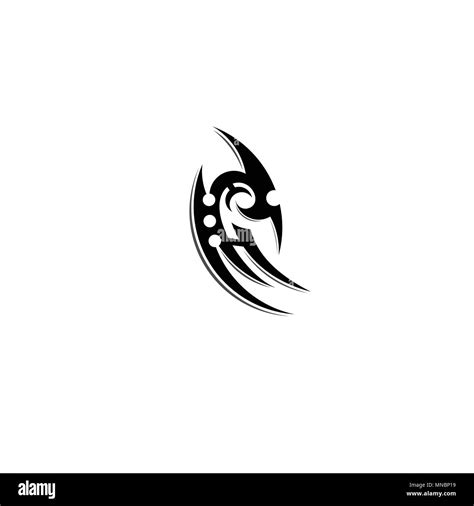 Simple tattoo design, tribal tattoo Stock Vector Image & Art - Alamy