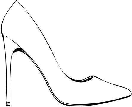 High Heels Outline Images – Browse 15,644 Stock Photos, Vectors, and ...