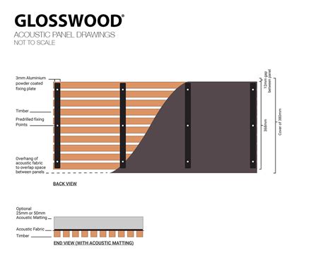 Glosswood Acoustic Panels | Ideal for residential and commercial interiors