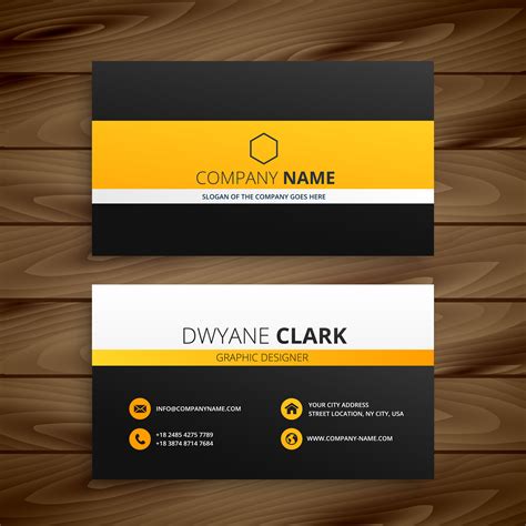 modern business card template template vector design illustratio ...