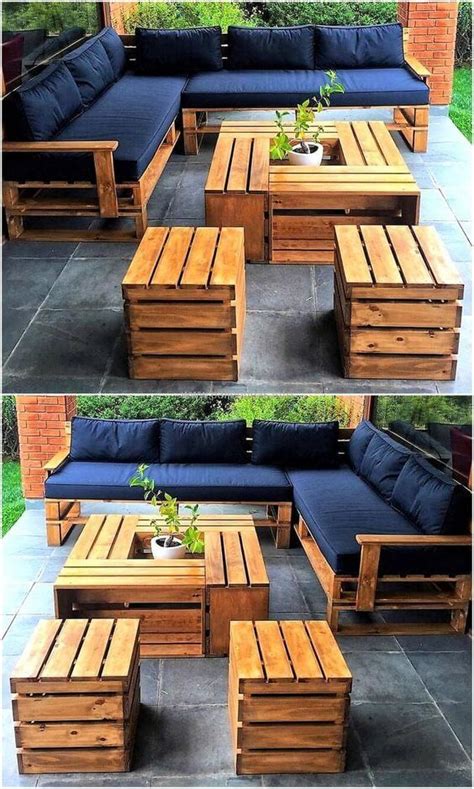 45 Creative DIY Pallet Outdoor Furniture Ideas - Outdoor Diy