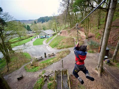 Go Ape Dalby, Tree Top Adventure in Dalby Forest