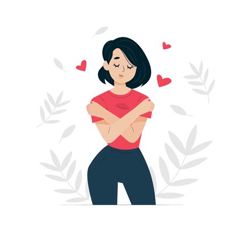 Hug Yourself Vector Art, Icons, and Graphics for Free Download