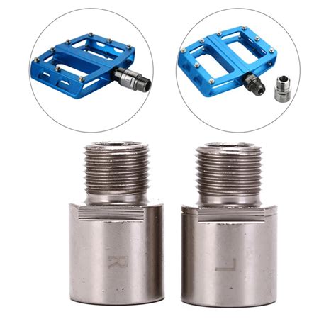 One Pair Steel Bike Pedal Extenders Bicycle Pedal Spacers For MTB Road Bicycle Pedals-in Bicycle ...