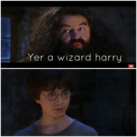 #harrypotter #thesorcerersstone #hagrid #wizard Yer A Wizard Harry, The Sorcerer's Stone, Hagrid ...