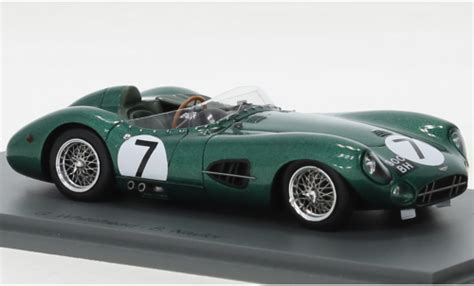 Diecast model cars Aston Martin DBR1 1/43 Spark RHD No.4 24h Le Mans ...