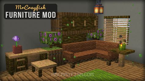 Скачать MrCrayfish's Furniture Mod для Майнкрафт [1.20.1] [1.19.4] [1.19.3] [1.19.2] [1.19.1] [1.19]