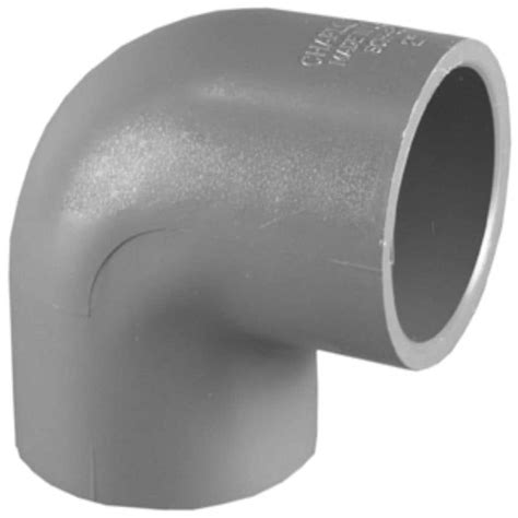 Charlotte Pipe 1-in dia 90-Degree PVC Sch 80 Elbow at Lowes.com