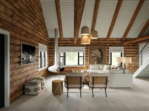 Log Cabin Interior Design Ideas | Cabinets Matttroy