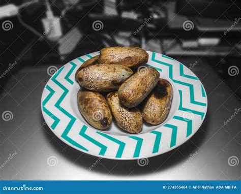 Pan-roasted Plum or Safou Dish from Cameroon Stock Photo - Image of meal, plum: 274355464