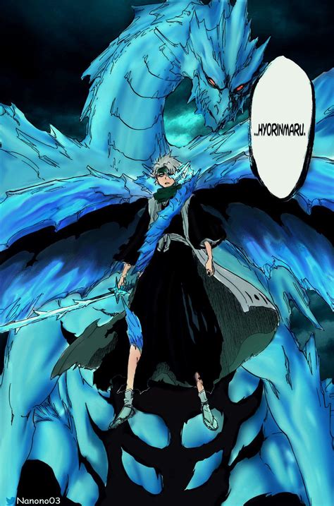 Toshiro Hitsugaya Manga Coloring : r/bleach