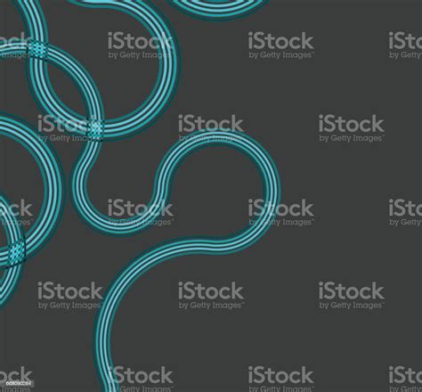 Curve Line Pattern Background Stock Illustration - Download Image Now - Abstract, Art Product ...