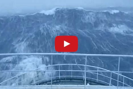 Video: Ship Takes On Monster Waves – gCaptain