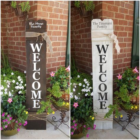 10+ Welcome Front Door Sign