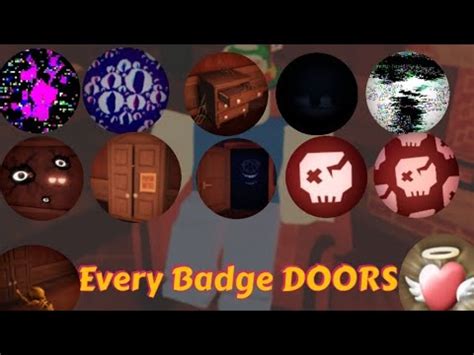 How to get EVERY badge in Roblox Doors! - YouTube