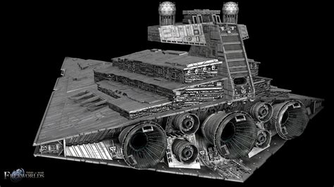 Imperial Star Destroyer Normal Map image - Freeworlds: Tides of War mod ...