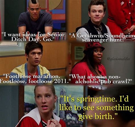 397 best images about Glee Quotes on Pinterest | Glee, Haha and Shooting stars