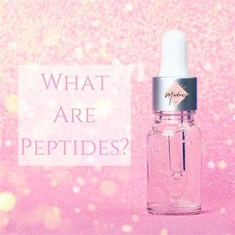 The Benefits of Peptides for Your Skin – Beauty Mixtress™ LLC