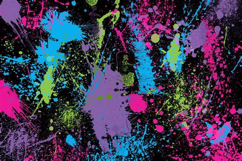 Neon Paint Splatter Wallpapers - Top Free Neon Paint Splatter ...