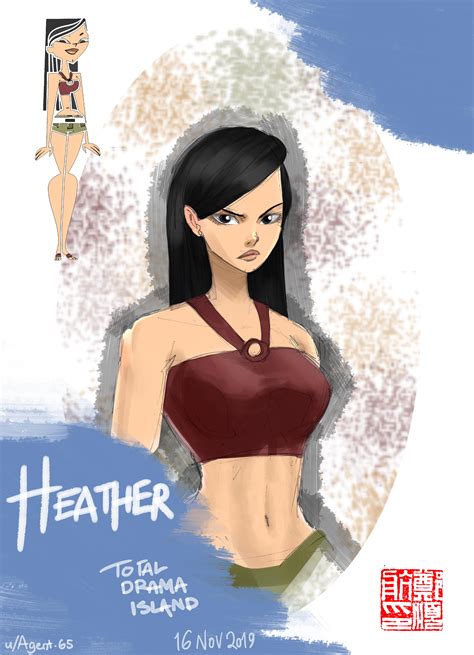 my Heather fanart : r/Totaldrama