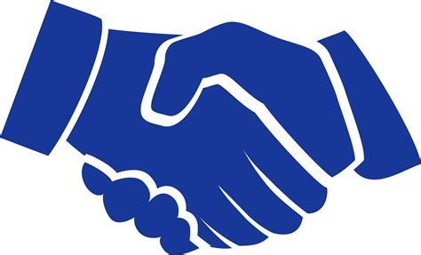 Handshake Transparent Png Clip Art Image - Transparent Background Handshake Clip Art - Full Size ...