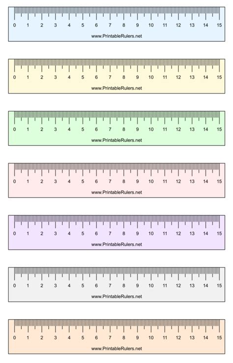 Printable Scale Ruler Pdf