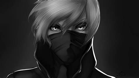 Image - Gray anime face hair mask hd-wallpaper-82164.jpg | Naruto Fanon ...