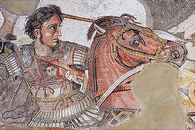 Poster, Many Sizes; Alexander The Great Mosaic Landscape | eBay