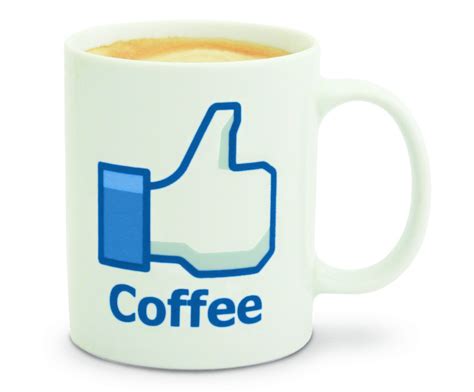 funny coffee mugs and mugs with quotes: Facebook Like Coffee Cup Mug