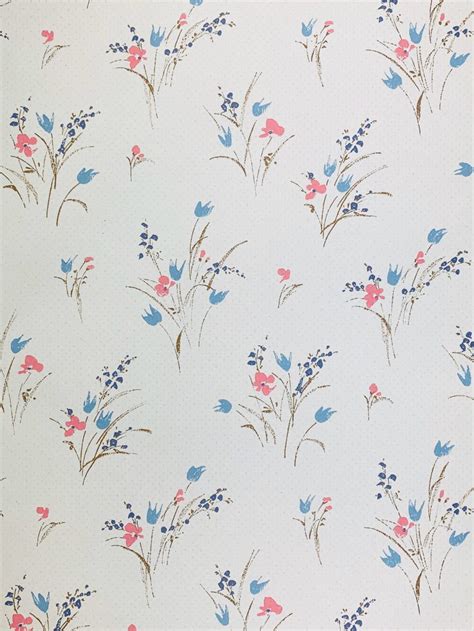 Vintage Floral Wallpaper | Vintage Wallpapers - Online Shop