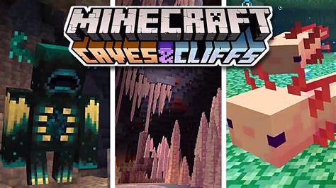 Everything You Need To Know About Minecraft 1.17 - Caves And Cliffs - YouTube