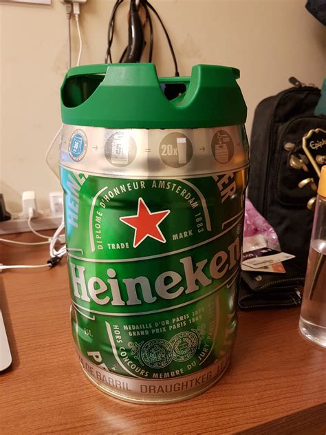 Heineken Light Mini Keg 5l | Shelly Lighting