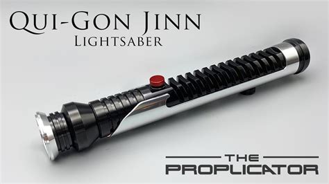 Qui-Gon Jinn Lightsaber w/ Proffieboard - YouTube