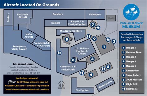 Museum Map | Pima Air & Space Museum