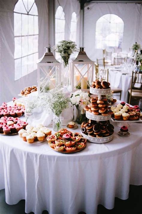 4 Tips To Style A Wedding Dessert Table And 25 Ideas - Weddingomania