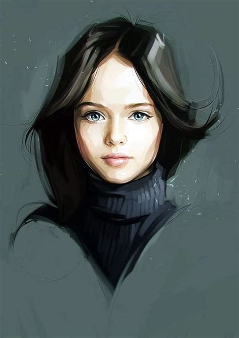 40 Spectacular Digital Painting Portraits - Bored Art | Digital painting portrait, Portrait ...