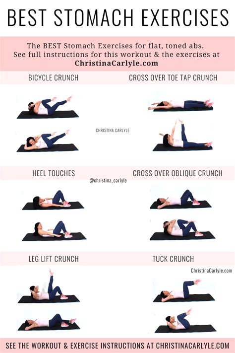 Flat Stomach Exercises