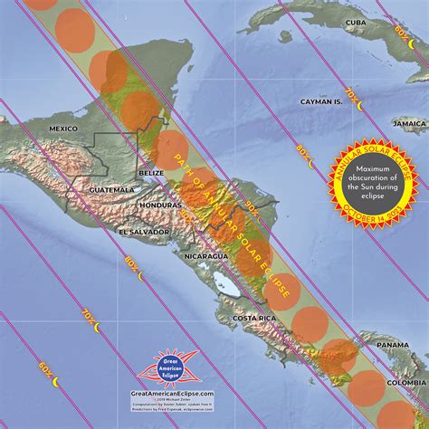 Where & When | 2023 Annular Eclipse – NASA Solar System Exploration