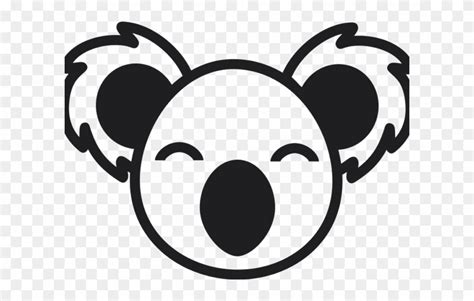 Download Koala Clipart Head - Koala Face Png Transparent Png (#4204989) - PinClipart