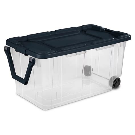 Home Depot Storage Bins With Wheels - Depot Bins Hdx | Bodksawasusa