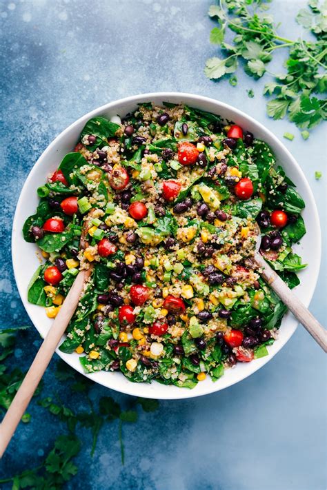 Quinoa Recipes: Healthy Quinoa & Veggie Salad | Chelsea's Messy Apron