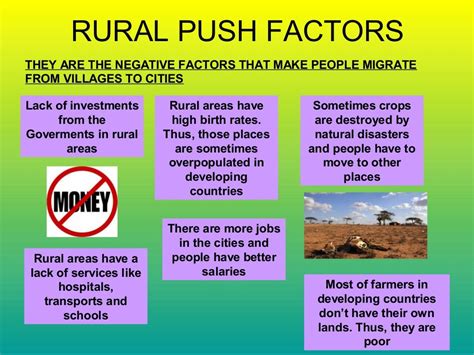 Rural urban migration