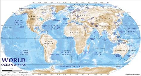 World Map With Seas Labeled | SexiezPicz Web Porn