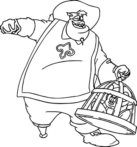 Pete Mickey Mouse Clubhouse Coloring Pages Sketch Coloring Page