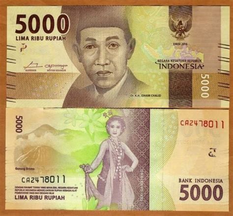 Jual Indonesia 5000 Rupiah 2016 Idham Khalid di Lapak Anggita Banknotes Collection | Bukalapak