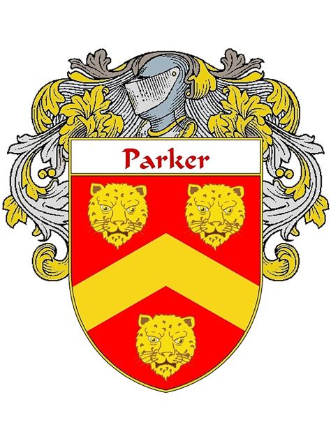 "Parker Coat of Arms / Parker Family Crest" by William Martin | Redbubble