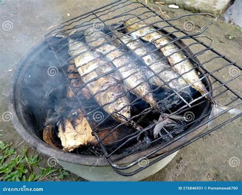 Traditional Indonesian Culinary Food. Ikan Panggang or Grilled Fish Stock Image - Image of ...